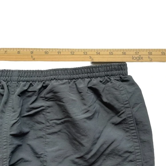 Patagonia Gray Baggies Athletic Shorts 58034 Elastic Waist Lined Tie Sz L - Picture 8 of 13